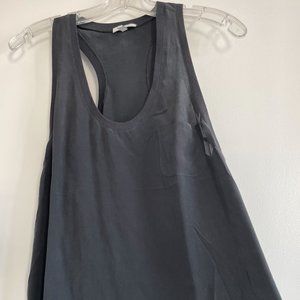 Joie Alicia Silk Tank Black Size Medium
